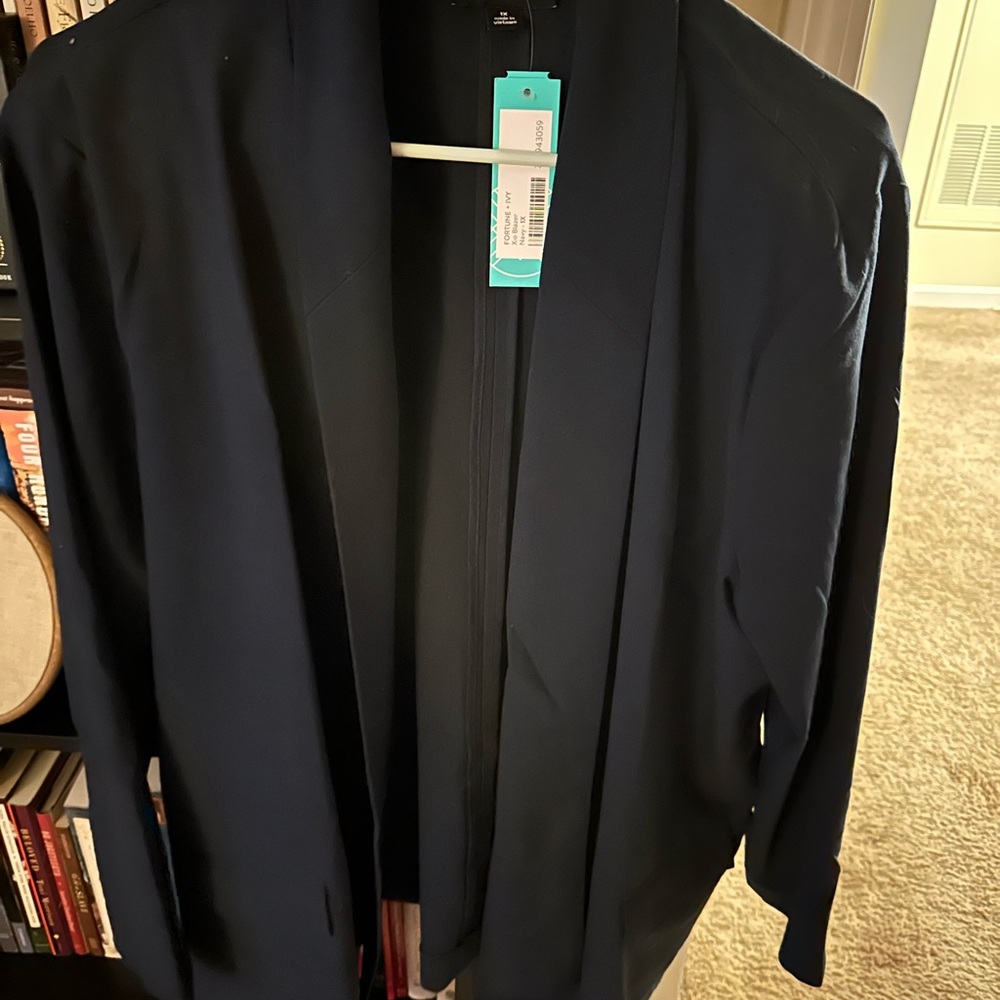 NWT Fortune + Ivy Navy Blazer - 1X